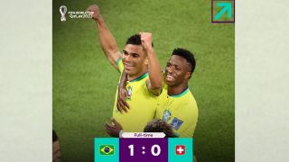 Seleção do Brasil bate Suíça por 1 x 0 e se classifica para oitavas da Copa do Catar
