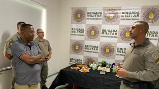 Reserva Remunerada: Brigada militar de Camaquã se despede do Comandante-Tenente-Coronel Dilmar 