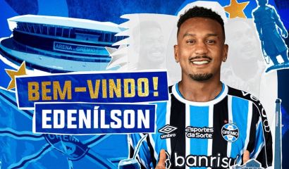 Grêmio anuncia acordo para a contratação do meio-campista Edenílson