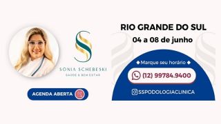 Agende seu horário com SS Podologia Clínica, em Barra do Ribeiro, nos dias 4 a 8 de junho