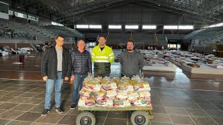 Ecosul iniciou a distribuição de cestas básicas e de kits de limpeza/higiene para vítimas das enchentes no RS