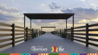 Arambaré anuncia reconstrução da Plataforma de Pesca com investimento de R$ 1 milhão após enchente de 2024