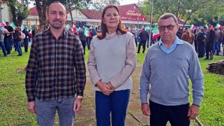 Vereadores de Camaquã participam de manifestação em defesa dos fumicultores em Santa Cruz do Sul 