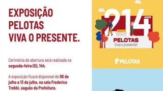 Pelotas celebra 214 anos com exposição fotográfica “Pelotas Viva o Presente” na Prefeitura