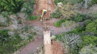 Prefeitura de Camaquã inicia reconstrução de duas pontes estratégicas para fortalecer infraestrutura rural