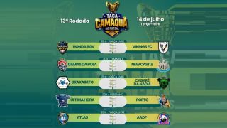 Taça Camaquã de Futsal 2026 tem cinco jogos nesta terça, 14; confira a programação da 13ª rodada
