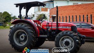 Prefeitura de Charqueadas recebe novo trator agrícola para fortalecer serviços no interior e apoiar produtores rurais