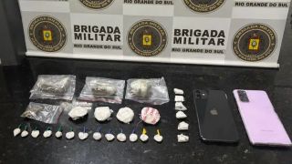 Tráfico de drogas em Camaquã: operação da Brigada Militar desarticula esquema de tele-entrega e termina com prisão