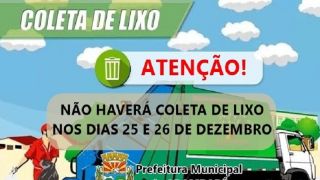 Comunicado importante da Prefeitura de Arambaré sobre coleta de lixo
