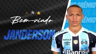 Grêmio anuncia a contratação do atacante Janderson