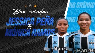 Finalistas da Libertadores pelo Santa Fé-COL, Mónica Ramos e Jéssica Peña são os novos reforços das Gurias Gremistas