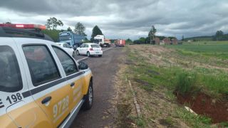 Homem de 48 anos morre em colisão frontal no km 70 da RSC 287, em Venâncio Aires