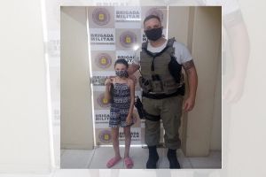 Brigada Militar de São Lourenço do Sul recebe doação de mecha de cabelo para a Campanha Cabelos de Aço