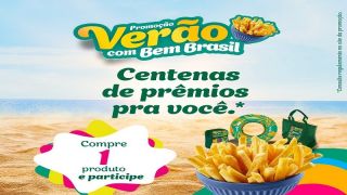 Campanha "Verão com Bem Brasil" distribui prêmios temáticos para quem quer curtir praia, cachoeira ou piscina