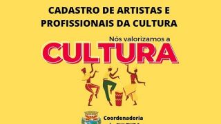 Cadastro de artistas e profissionais da cultura prorrogado até esta sexta, dia 21 de janeiro, em Arambaré
