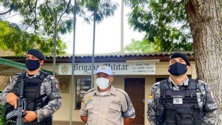 Comandante do 31º BPM visita as sedes da Brigada Militar em Mariana Pimentel e Sertão Santana