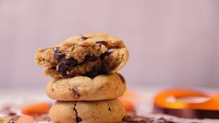 Dica de Receita: cookie de cenoura com cobertura de chocolate quente