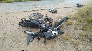 Motociclista morre em grave acidente de trânsito no km 20 da RS-350, em Chuvisca 