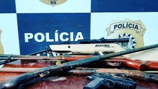 Polícia Civil realiza prisão de suspeito, por posse irregular de arma de fogo, no interior de Pelotas