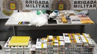 5°BPChq realiza mais uma prisão por tráfico de drogas, no Bairro Jardim do Humaitá, em Rio Grande