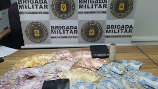 Brigada Militar de Venâncio Aires prende homem por tráfico de drogas, no Bairro Coronel Brito