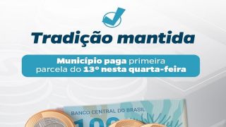 Prefeitura de Minas do Leão pagou a primeira parcela do 13° aos seus servidores públicos