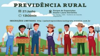 Município de Alegrete recebe palestra sobre Previdência Rural em 27 de junho