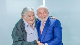 Presidente Lula recebe José Mujica, ex-presidente do Uruguai