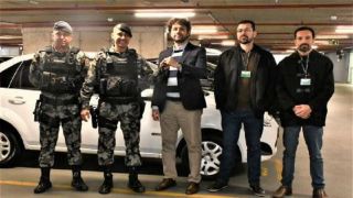 Tribunal de Justiça do Rio Grande do Sul realiza doação de automóvel para a Brigada Militar