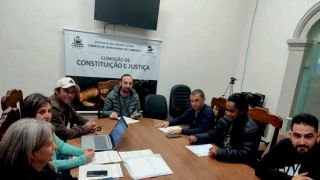 Comissão de Constituição e Justiça, de Camaquã, reuniu-se para deliberações de projetos em tramitação