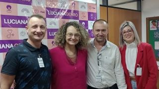 Luciana Genro recebe apoio do Sindicato dos Vigilantes de Santa Cruz ao PL sobre terceirizações