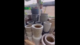 Renove seus espaços com os novos vasos de polietilenos da Floricultura Alecrim, em Camaquã