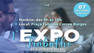 Secretaria de Assistência Social e Trabalho de Eldorado do Sul promove a 1º Expo Trabalho no dia 7 de outubro