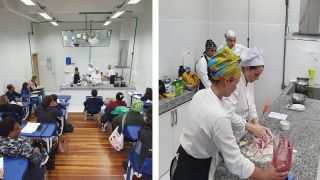 Projeto da UFPel promove treinamento para merendeiras da rede de ensino de Pelotas