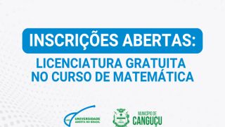 Polo UAB, em Canguçu, está com inscrições abertas, até 25 de setembro, para curso de Licenciatura em Matemática