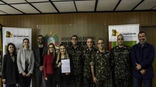 Estado assina acordo de cooperação com Exército para ampliação de mapeamento cartográfico do RS