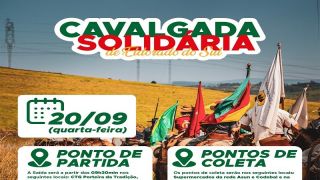 Prefeitura de Eldorado do Sul realizará a Cavalgada Solidária de Eldorado nesta quarta, dia 20 de setembro