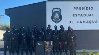 Policiais penais interceptam arremesso para o Presídio Estadual de Camaquã
