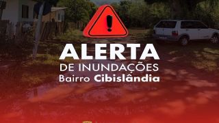 Prefeitura de Arambaré publica alerta à comunidade do Bairro Cibislândia, devido à subida das águas