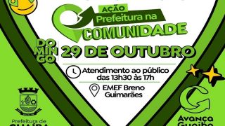 Prefeitura de Guaíba presente na comunidade | Edição Jardim Iolanda, no dia 29 de outubro