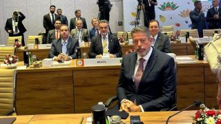 Em reunião de parlamentos na Índia, Lira reafirma posição do Congresso brasileiro na defesa do meio ambiente