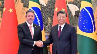 Arthur Lira e Xi Jinping se reúnem em Pequim e discutem maior cooperação entre Brasil e China