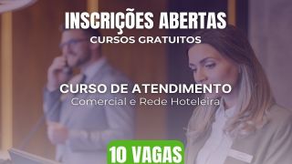 Prefeitura de Encruzilhada do Sul oferece curso gratuito de atendimento comercial e rede hoteleira