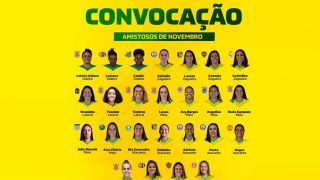 Seleção brasileira feminina é convocada para amistosos contra Japão e Nicarágua