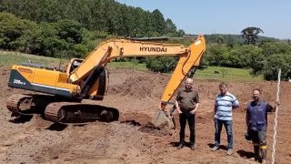 Sertão Santana recebe recursos do Governo do RS para construir açudes e ampliar irrigação 