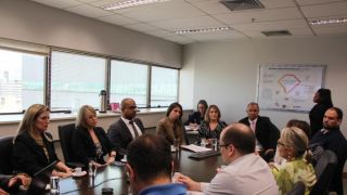 Reunião entre MPRS e secretarias estaduais de Educação e de Obras Públicas debateu problemas em escolas de Santa Maria
