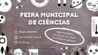 4ª Feira Municipal de Ciências 2023, de Uruguaiana, tem 700 estudantes inscritos e 147 projetos registrados