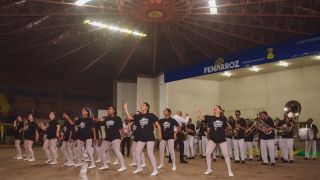 Banda de Pantano Grande foi destaque no 15° Festival Estadual de Bandas Marciais de Cachoeira do Sul