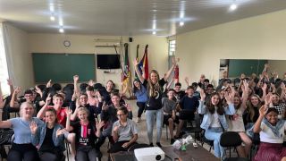 Polícia Civil realizou dois Papos de Responsa com os alunos da Escola Alaídes Schumacher, em Chuvisca