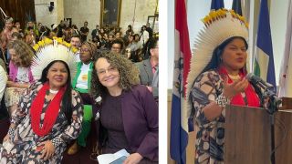Deputada Luciana Genro promove recepção para a Ministra dos Povos Indígenas, Sonia Guajajara